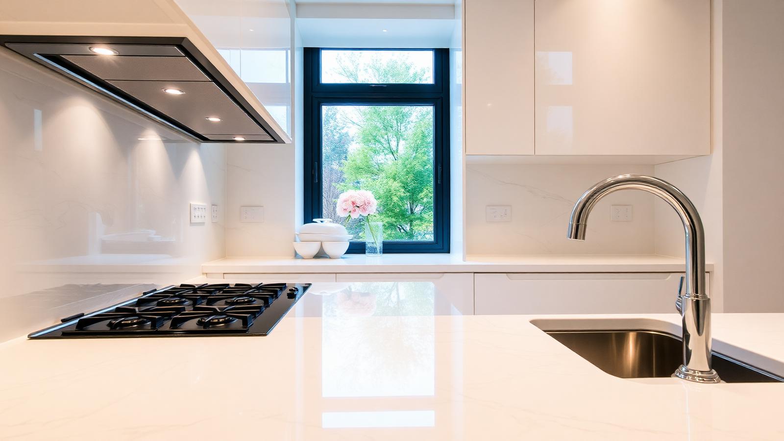 Kitchen restoration after